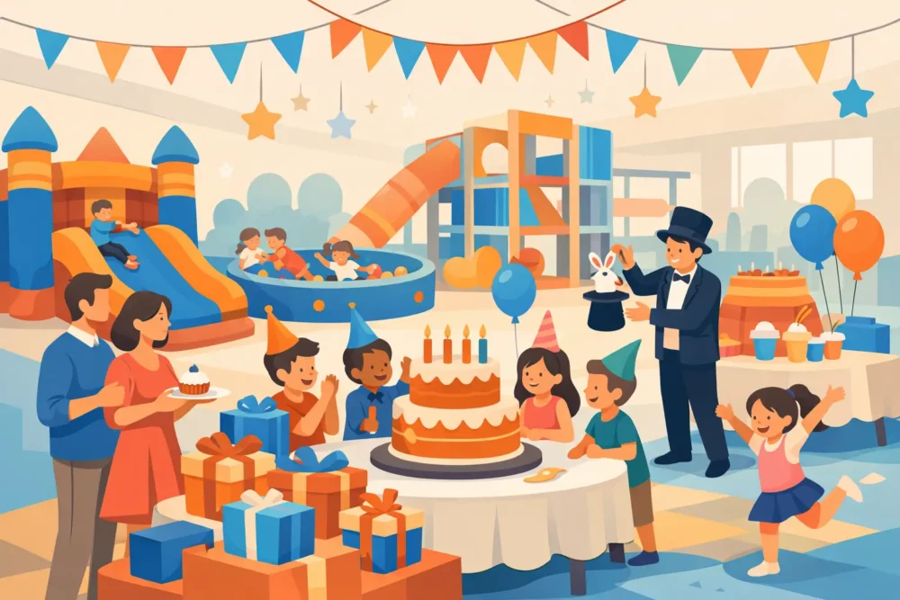 Indoor Birthday Party Venue Stouffville for Big Fun